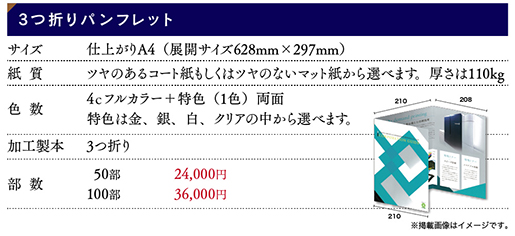 印刷価格表